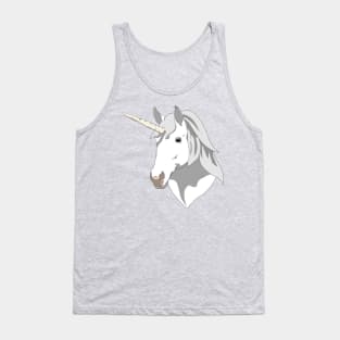 Unicorn Head Tank Top